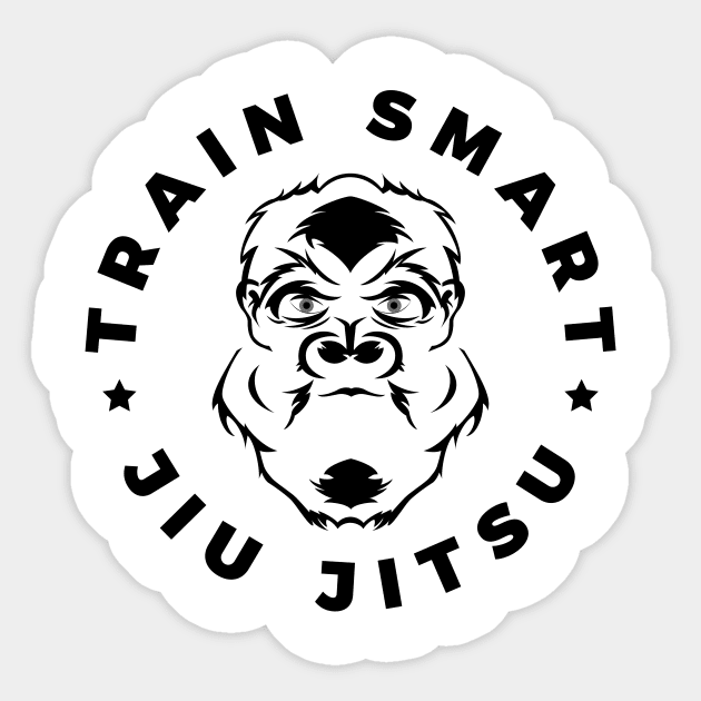 Smart Jiu Jitsu training Sticker by Claudiaco